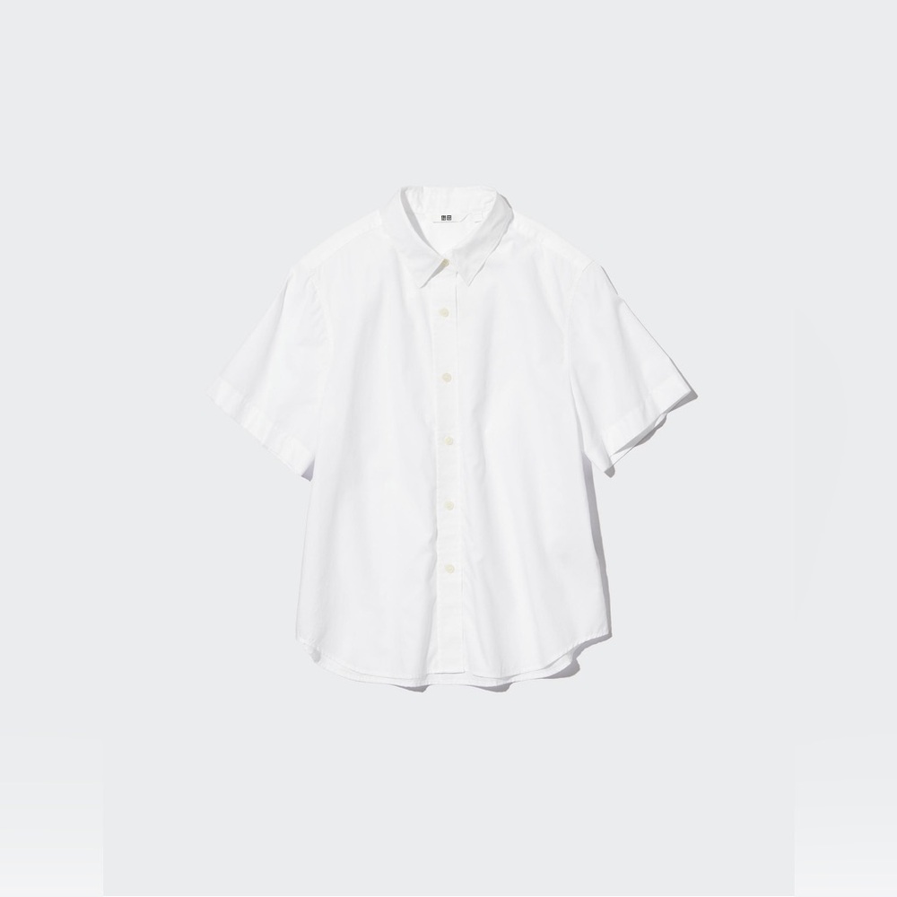 Uniqlo Cotton Short-Sleeve Shirt